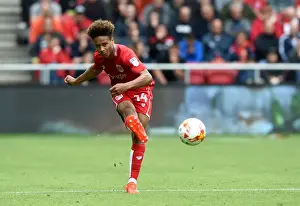 Bobby Reid in Action: Bristol City vs Newcastle United, Sky Bet Championship 2016