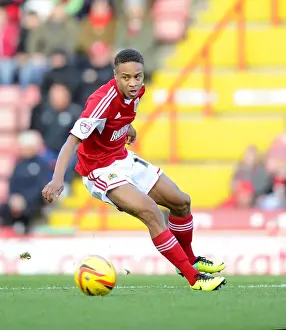 Bristol City V Oldham Athletic Prints: Bobby Reid in Action: Bristol City vs Oldham Athletic, Sky Bet League One, 2013