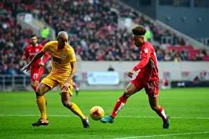 Bristol City V Preston North End Prints: Bobby Reid in Action: Bristol City vs Preston North End, Sky Bet Championship (17/12/2016)