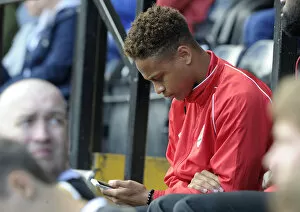 Images Dated 31st August 2014: Bobby Reid in Action: Notts County vs. Bristol City, Sky Bet League One (August 2014)