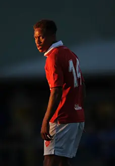 Bobby Reid in Action: Pre-Season Friendly - Weston Super Mare vs. Bristol City, 2014