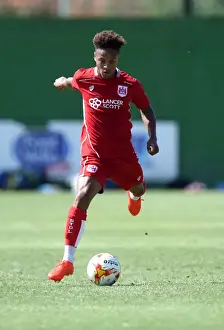 Friendly Prints: Bobby Reid in Action: UCAM vs. Bristol City Pre-season Friendly, 2016