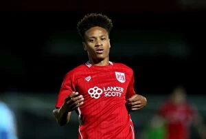 Images Dated 9th August 2016: Bobby Reid in Action: Wycombe Wanderers vs. Bristol City, EFL League Cup, 2016