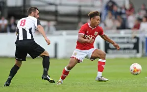 Twerton Park Prints: Bobby Reid Breaks Away: Bristol City's Pre-Season Victory Over Bath City (July 2015)