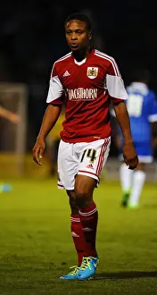 Gillingham V Bristol City Prints: Bobby Reid of Bristol City in Action against Gillingham at Priestfield Stadium, 2013
