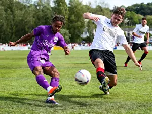 Bobby Reid Crosses in Pre-season Friendly: Bristol Manor Farm vs. Bristol City