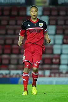Bristol City U21s V Millwall U21s Prints: Bobby Reid Leads Bristol City against Millwall in Football Development League Clash at Ashton Gate