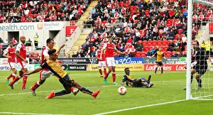 Rotherham V Bristol City Prints: Bobby Reid Scores Dramatic Equalizer for Bristol City against Rotherham United