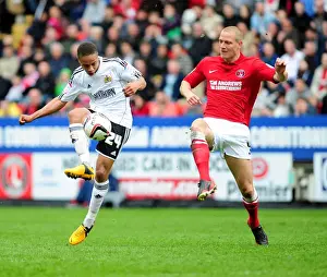 Charlton Athletic V Bristol City Prints: Bobby Reid Scores the Game-Winning Goal Against Charlton Athletic - May 4, 2013