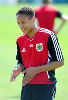 Bobby Reid: Unwavering Concentration during Bristol City's Pre-season Training