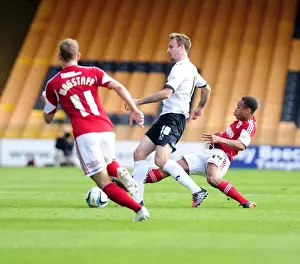 Bobby Reid vs Chris Lines Clash: Port Vale vs Bristol City, Sky Bet League 1, 2013