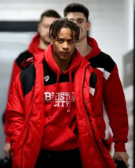 Derby County V Bristol City Prints: Bobby Reid's Arrival at iPro Stadium: Derby County vs