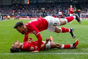 Bristol City V Sheffield Wednesday Prints: Bobby Reid's Brace: 2-0 for Bristol City Against Sheffield Wednesday