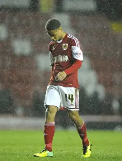 Bristol City V Rotherham United Prints: Bobby Reid's Disappointment: Bristol City vs Rotherham United, 14/12/2013