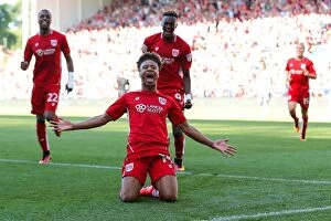Images Dated 6th August 2016: Bobby Reid's Goal: 2-1 for Bristol City vs. Wigan Athletic, Sky Bet EFL Championship