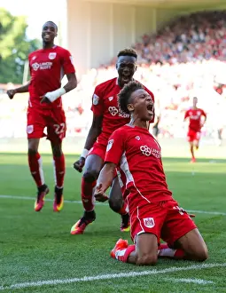 Opening Game Prints: Bobby Reid's Goal: Bristol City Takes 2-1 Lead Over Wigan Athletic
