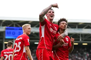 Fulham V Bristol City Prints: Bobby Reid's Hat-Trick: Bristol City's 3-0 Victory Over Fulham at Craven Cottage