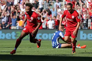 Opening Game Prints: Bobby Reid's Stunner: Bristol City Takes 2-1 Lead Over Wigan Athletic in EFL Championship