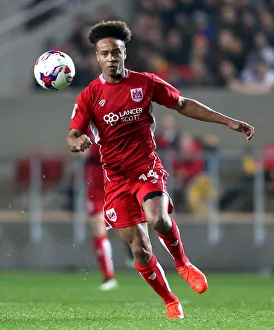 Bristol City V Hull City Prints: Bobby Reid's Thrilling Goal: Bristol City vs