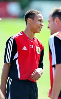 Bobby Reid's Unyielding Spirit: Braving the Elements in Bristol City's Pre-Season Training