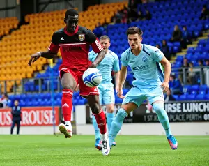 St Johnstone V Bristol City Prints: Bolasie in Action: Pre-Season Friendly - St Johnstone vs. Bristol City, 2012