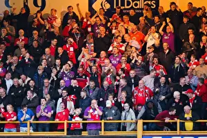 Bradford City vs. Bristol City: Fans Celebrate Second Goal (Promotion Battle)