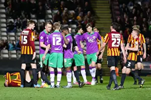 Framed Print : Bradford City vs. Bristol City: George Saville's Yellow Card Incident (Sky Bet League One, 14 / 04 / 2015) Framed Print : Bradford City vs. Bristol City: George Saville's Yellow Card Incident (Sky Bet League One, 14 / 04 / 2015)