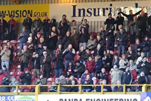 Bradford City V Bristol City Prints: Bradford City vs. Bristol City Rivalry: A Football Battle at Coral Windows Stadium (January 11)