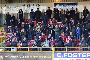 Bradford City V Bristol City Prints: Bradford City vs. Bristol City Rivalry: A Football Showdown at Coral Windows Stadium (January 11)