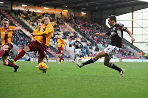 Bradford City V Bristol City Prints: Bradford vs. Bristol City: Sam Baldock's Shot at Glory