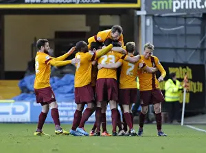 Bradford vs. Bristol City: Sam Baldock's Thrilling Goal and Emotional Celebration (January 11, 2014)