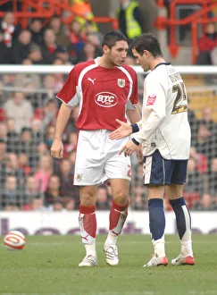 Framed Print : Bradley Orr in Action: Bristol City vs Barnsley Framed Print : Bradley Orr in Action: Bristol City vs Barnsley