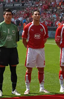 Play Off Final Prints: Bradley Orr and Adriano Basso: Unbeatable Duo Leading Bristol City to Play Off Final Glory