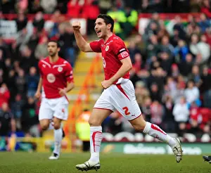 Bradley Orr's Euphoric Goal Celebration: A Thrilling Moment for Bristol City Against Doncaster Rovers
