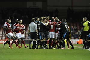 Brawl at Ashton Gate: Bristol City vs. Stevenage Football Match, December 2013