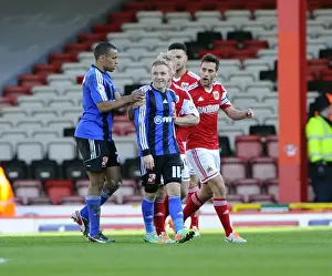 Brawl at Ashton Gate: Wade Elliott vs Alex Pritchard - Red Card Showdown