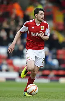 Bristol City V Gillingham Prints: Brendan Moloney in Action: Bristol City vs Gillingham, Sky Bet League One, 2014