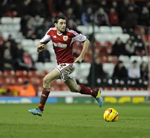 Bristol City V Leyton Orient Prints: Brendan Moloney in Action: Bristol City vs Leyton Orient, Sky Bet League One, 2013