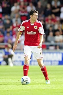 Images Dated 11th August 2013: Brendon Moloney of Bristol City in Action Against Coventry, Sky Bet League One, 2013