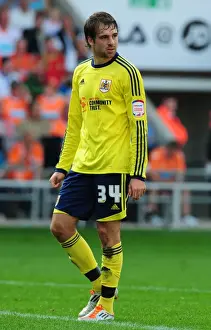 Blackpool V Bristol City Prints: Brett Pitman of Bristol City in League Cup Clash against Blackpool - 01/10/2011