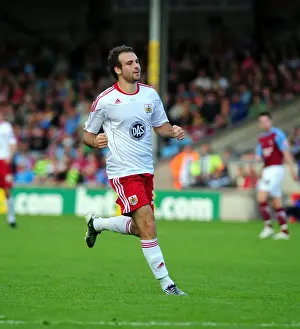 Brett Pitman Strikes for Bristol City: Scunthorpe United vs. Bristol City, Championship 2010