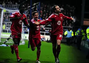 Brett Pitman's Epic Goal Celebration: A Memorable Moment for Bristol City in the Championship (03/01/2011)