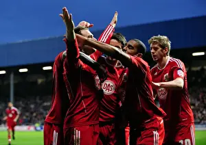 Brett Pitman's Epic Goal Celebration: A Thrilling Championship Moment for Bristol City at QPR (03/01/2011)