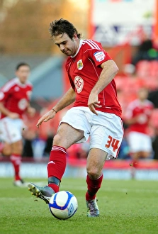 Bristol City V Sheffield Wednesday Prints: Brett Pitman's FA Cup Showdown: Bristol City vs. Sheffield Wednesday (08/01/2011)