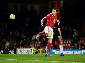 Bristol City V Sheffield Utd Prints: Brett Pitman's Game-Changing Flick: A Pivotal Moment in the 2010 Bristol City vs