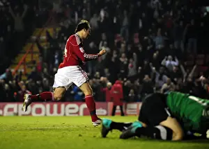 Bristol City V Crystal Palace Prints: Brett Pitman's Last-Minute Penalty: Thrilling Victory for Bristol City over Crystal Palace (December 28)