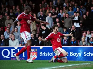 Brett Pitman's Thrilling Opener: Championship Clash between Bristol City and Burnley at Ashton Gate