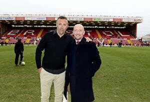 Images Dated 9th February 2013: Brian Tinnion and Ian Holloway: A Football Rivalry Transformed - Reunited at Ashton Gate, 2013
