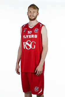 Photo Call Prints: Bristol Academy Flyers: Mathias Seilund in Action at SGS Wise Campus