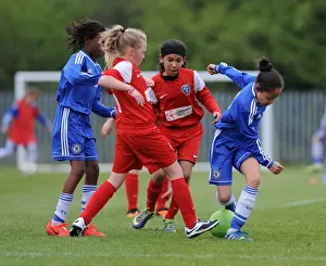 Bawfc Prints: Bristol Academy vs. Chelsea Ladies: A Fierce Football Rivalry at Gifford Stadium (FA WSL Youth)